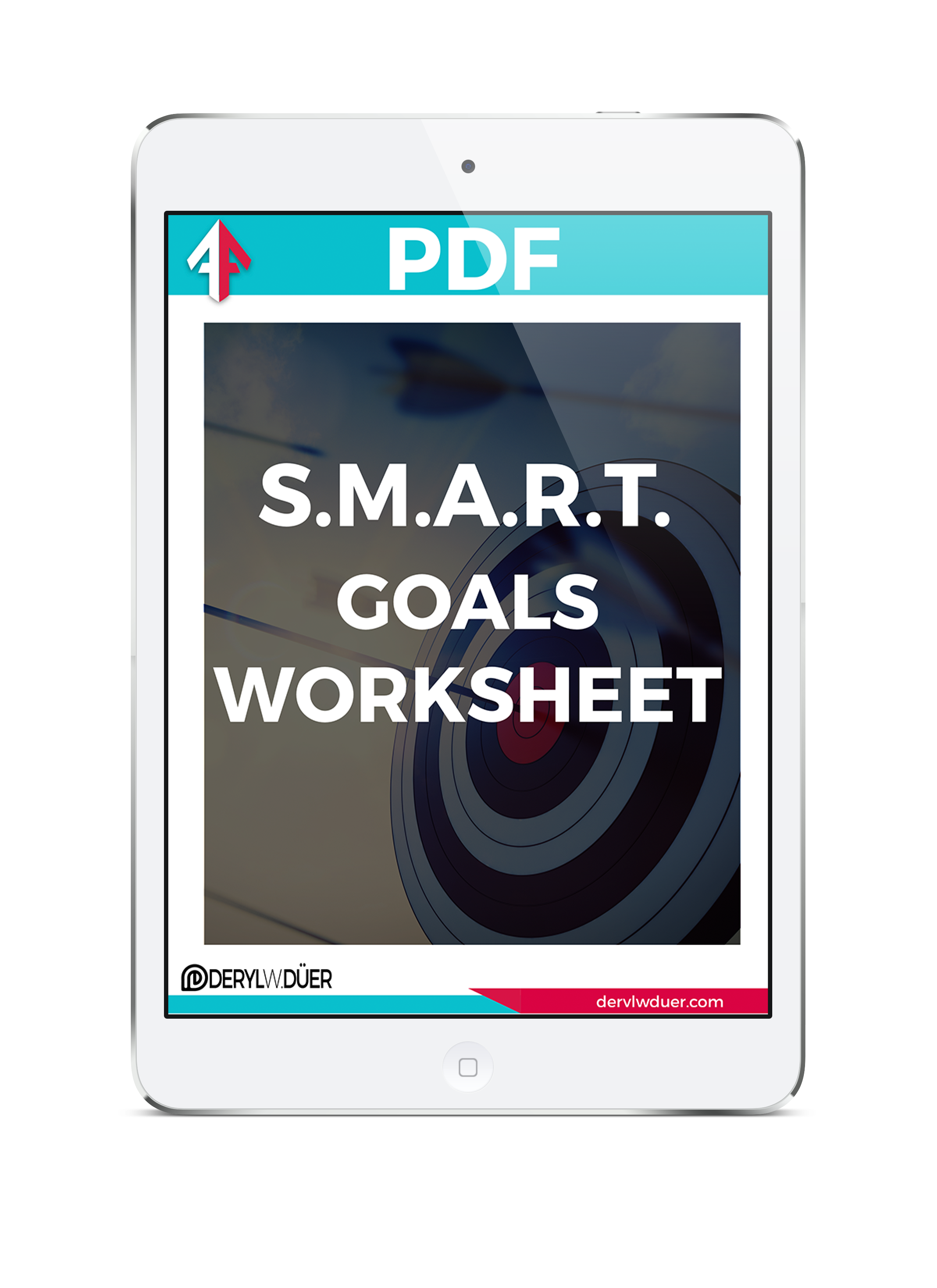 Smart Goals Worksheet on iPad