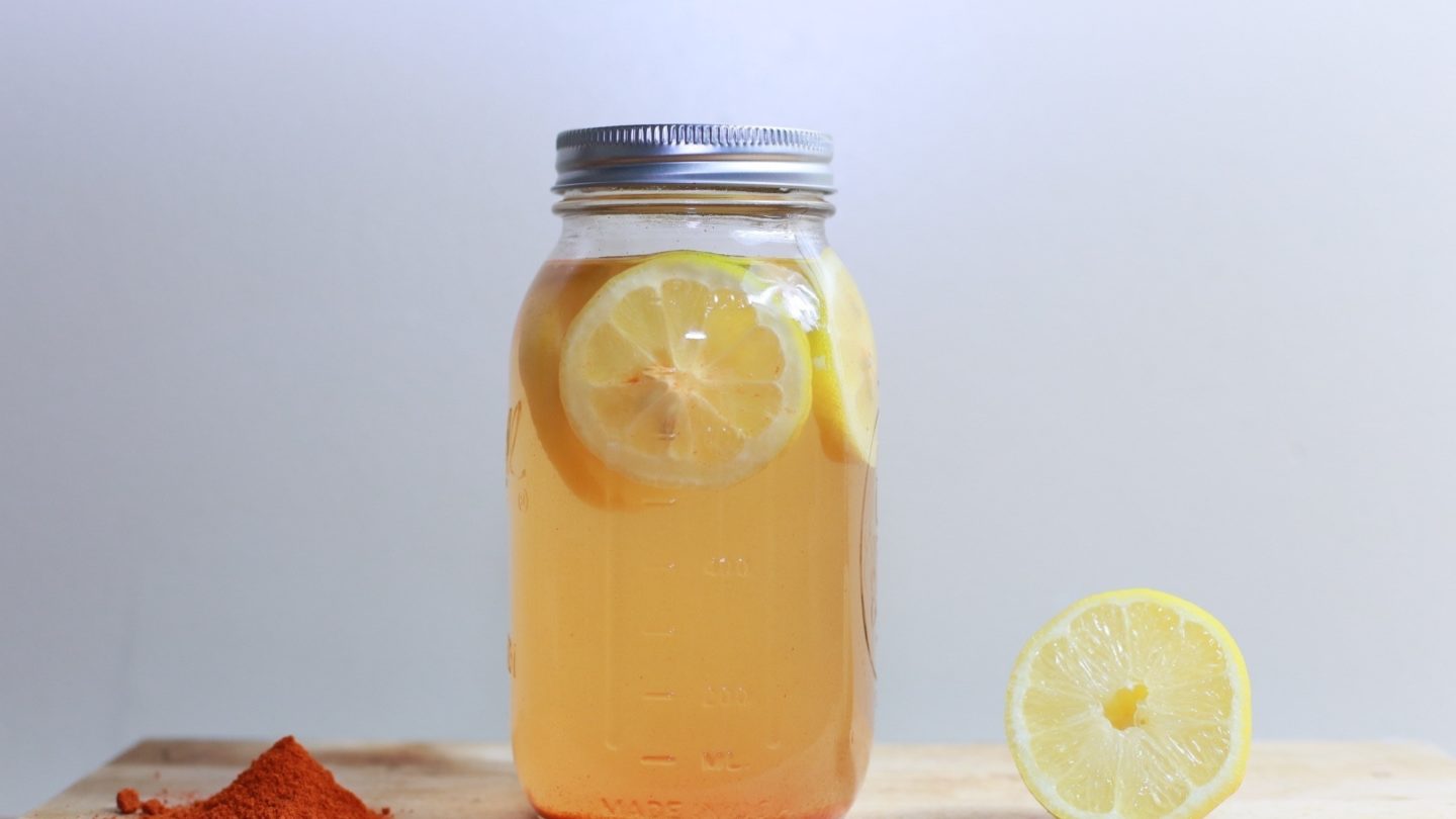 Lemon Ginger Water